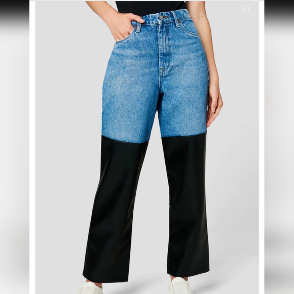 5. NWT BLANK NYC THE BAXTER IN BLUE LIGHT JEANS - Picture 1 of 9